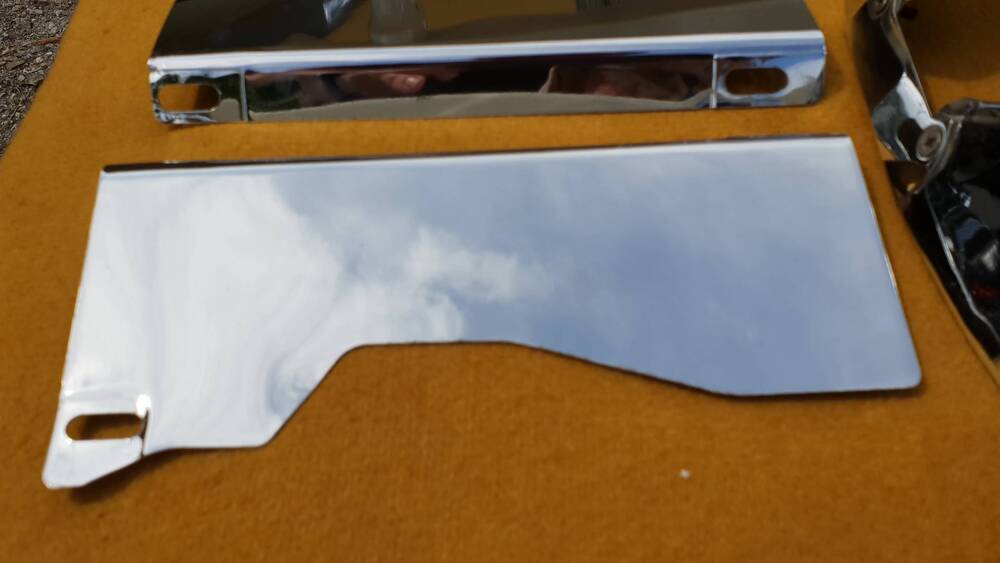 Coperchio cromato forcelle Harley Sportster K 58 Harley-Davidson (4)