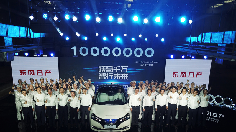 Sylphy Zero Emission: Dongfeng Nissan inizia la produzione dell&rsquo;auto elettrica in Cina