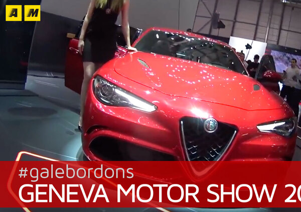 Alfa Romeo Giulia VS Giulia Quadrifoglio al Salone di Ginevra 2016 [Video]