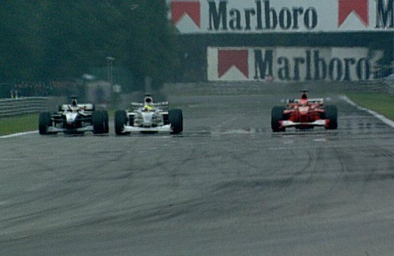 L'iconico sorpasso di Spa 2000