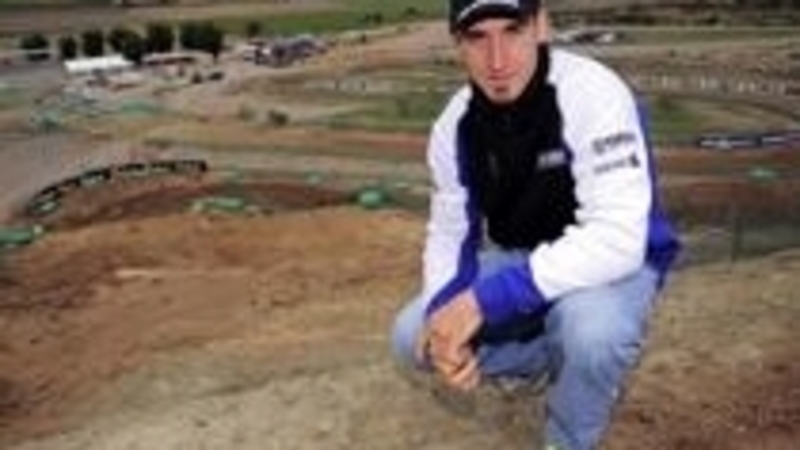 Philippaerts spiega la pista di Bellpuig