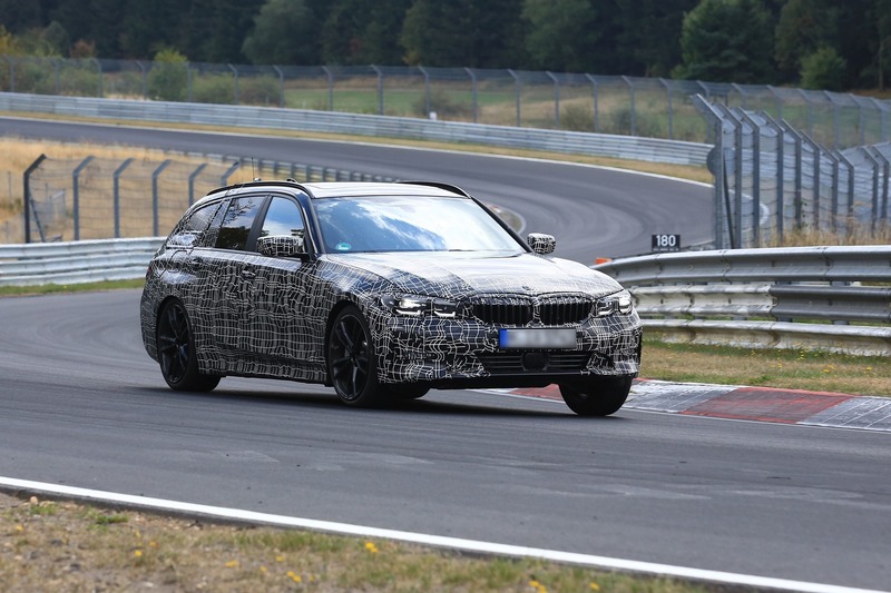 BMW serie 3 Touring, pizzicata la station wagon al Ring [Foto]