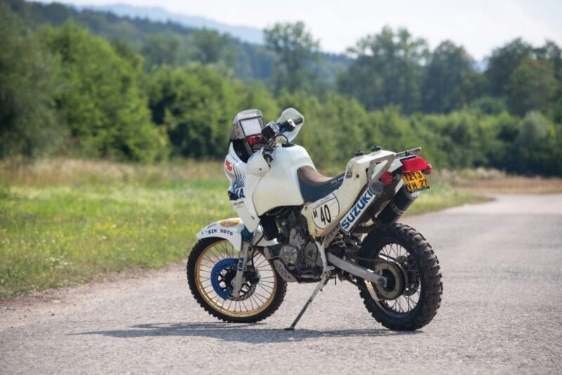 La Suzuki DR 650 all&#039;asta