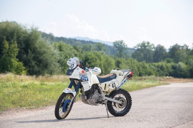 Parigi &ndash; Dakar, all&rsquo;asta la Suzuki DR650 di Gilles Francru