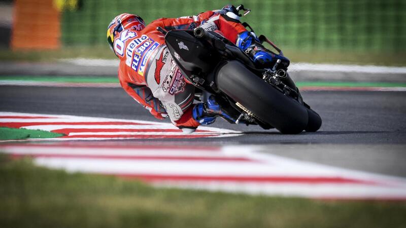 MotoGP 2018. Dovizioso in testa nelle FP2 a Misano