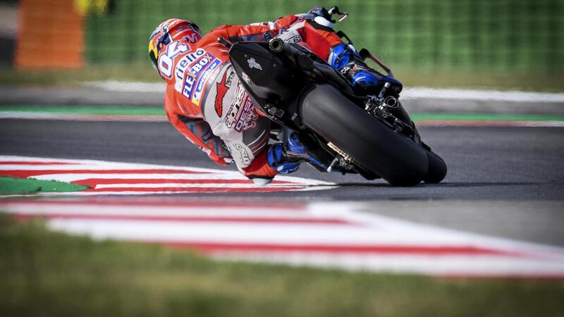 MotoGP 2018. Dovizioso in testa nelle FP2 a Misano
