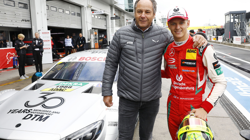 DTM N&uuml;rburgring, Mick Schumacher in pista per dei giri di prova
