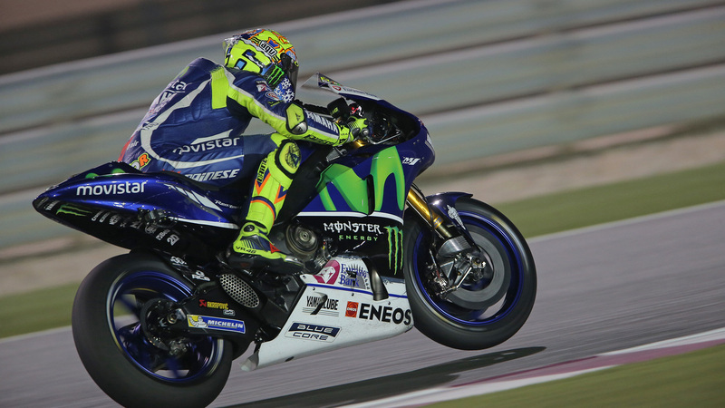MotoGP. Qatar test, Day3. Rossi: "Passo gara simile a Lorenzo"