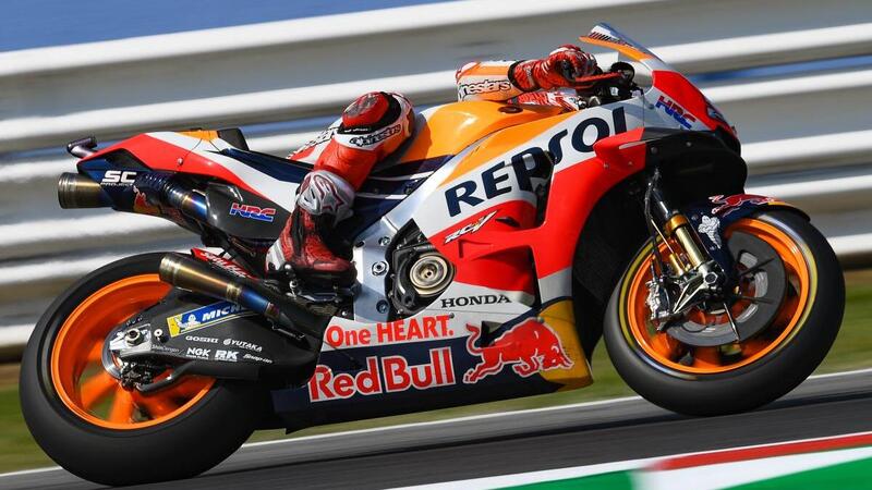 MotoGP 2018. Miglior tempo di Marquez nel warm up