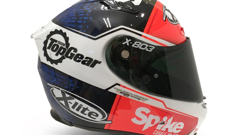 Danilo Petrucci e il casco X-Lite Top Gear 