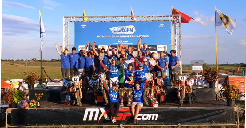 Grande Italia al Motocross delle Nazioni Europee