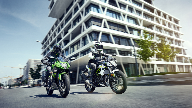 Kawasaki Ninja 125 e Z125: prime foto e dati