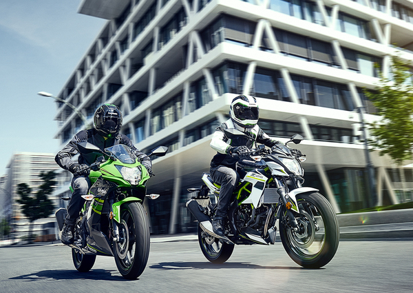 Kawasaki Ninja 125 e Z125: prime foto e dati