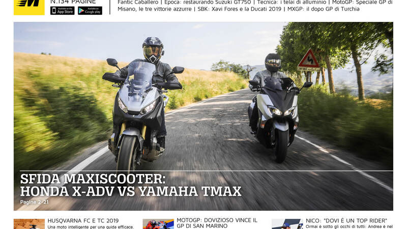 Magazine n&deg; 348, scarica e leggi il meglio di Moto.it 