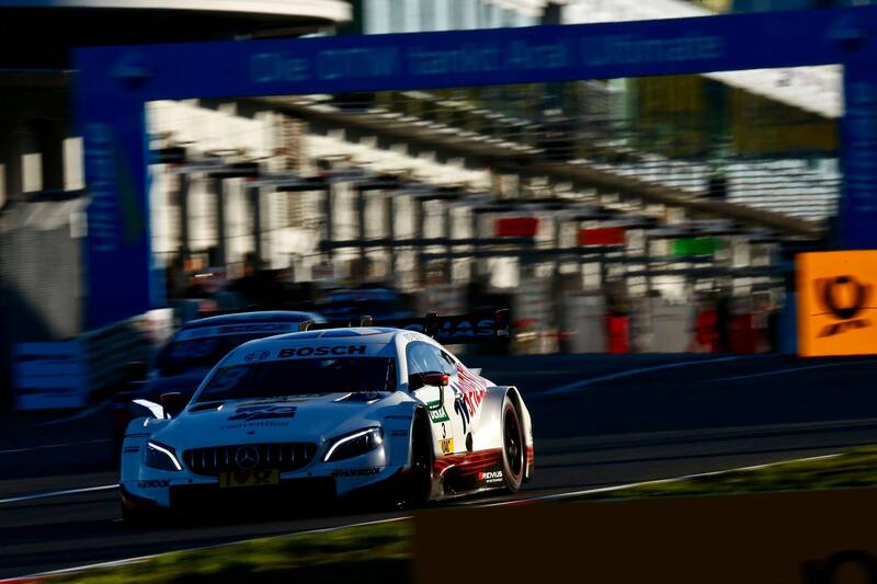 Di Resta in pista al Nürburgring