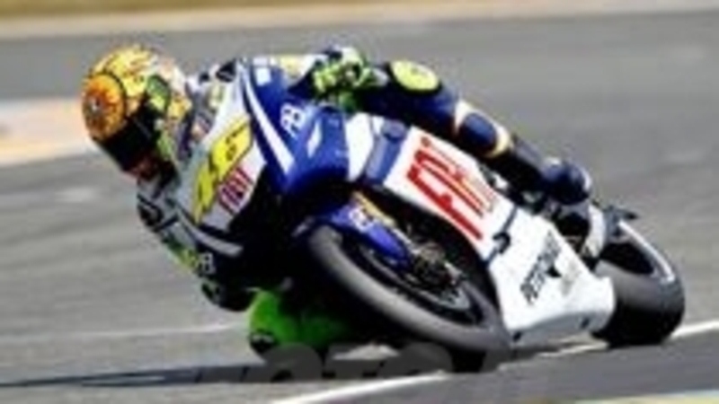 Rossi &egrave; il pi&ugrave; veloce nelle libere di Le Mans