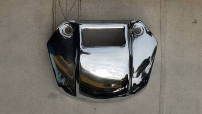 Coperchio cromato faro Harley-Davidson