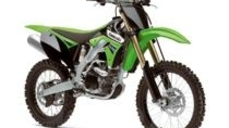 La Kawasaki KX-F 250 e 450 del 2011