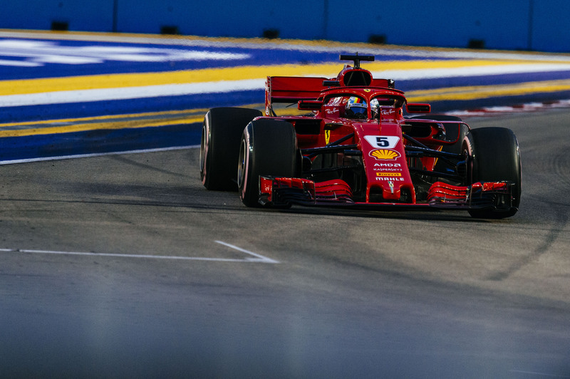 Terzo posto per Vettel a Singapore