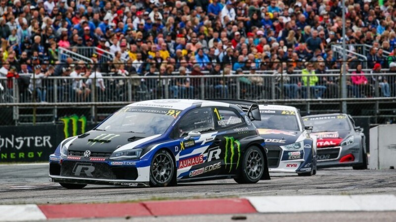 WRX 2018, Lettonia: K-8, Kristoffersson e Volkswagen 8&deg; episodio