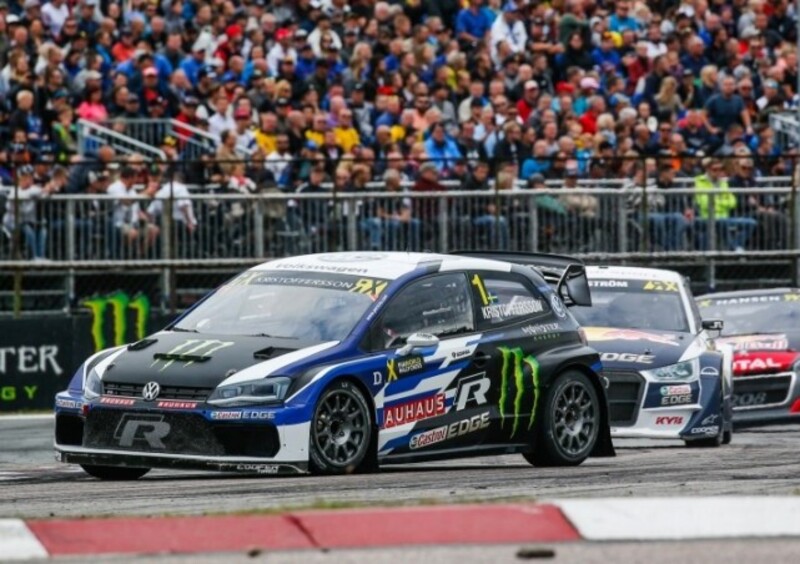 WRX 2018, Lettonia: K-8, Kristoffersson e Volkswagen 8° episodio