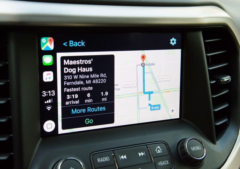 Google Maps arriva su Apple CarPlay