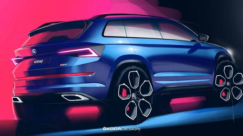 Skoda Kodiaq RS, un nuovo teaser