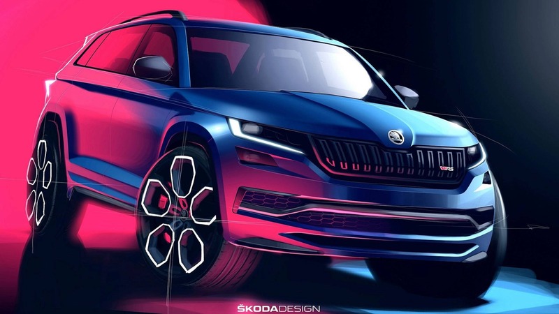 Skoda Kodiaq RS, un nuovo teaser