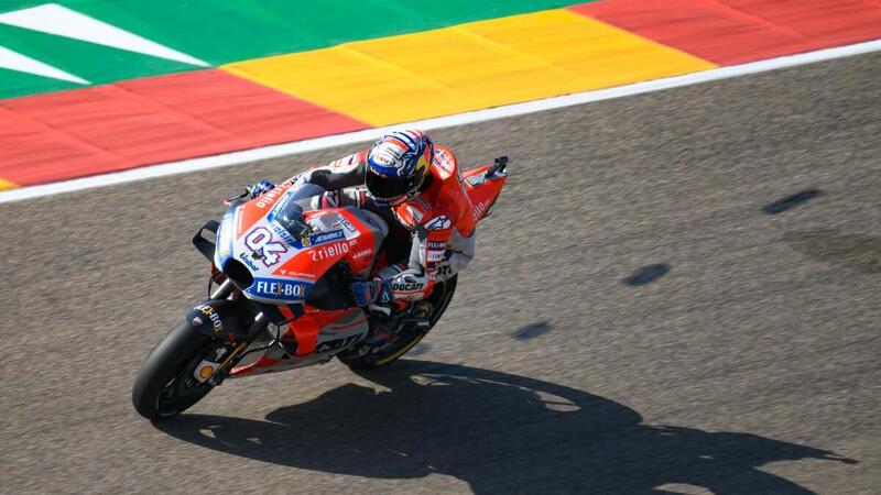 MotoGP 2018. Dovizioso: "In linea con Lorenzo e Marquez"
