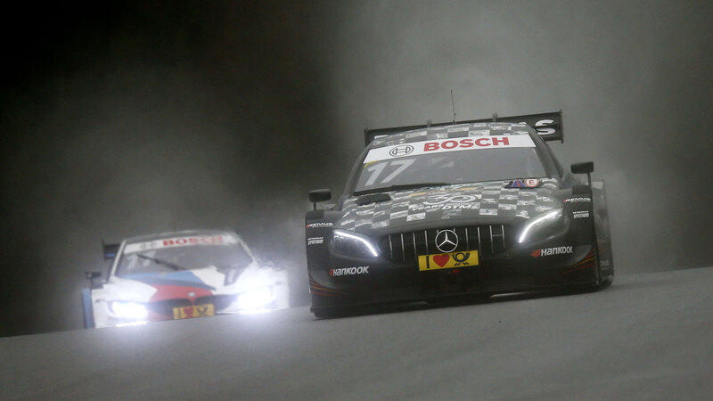 DTM 2018, Red Bull Ring: Q1 bagnata a Juncadella (Mercedes) 