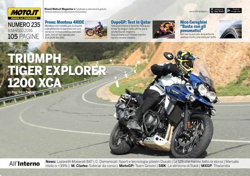 Magazine n&deg;235, scarica e leggi il meglio di Moto.it 