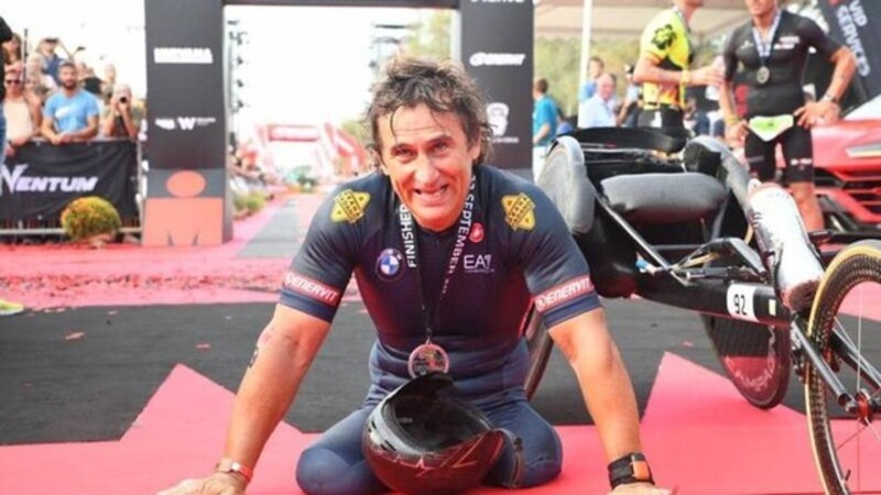 Alex Zanardi 5&deg; assoluto all&#039;Iron Man di Cervia e nuovo record paralimpico