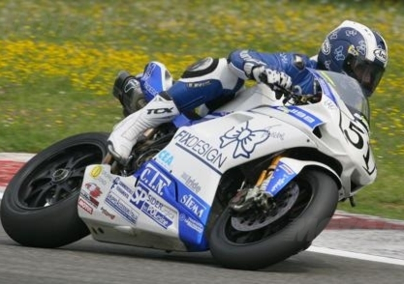 Luca Pedersoli in crescita la Mugello