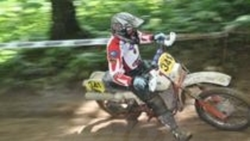 Enduro a Camporgiano: gruppo 5 sotto il diluvio universale