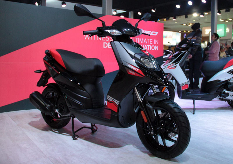 L&#039;Aprilia SR 150 costruito in India