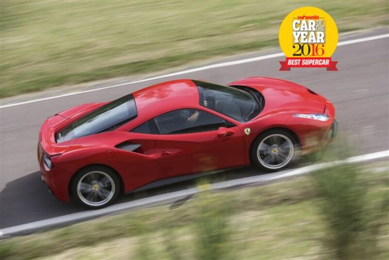 Wheels Car of the Year Awards 2016, Dubai: la Ferrari 488 GTB &egrave; Best Super Car