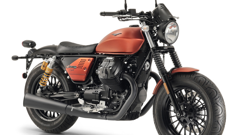 Moto Guzzi V9 Bobber Sport, la nuova serie speciale a Intermot