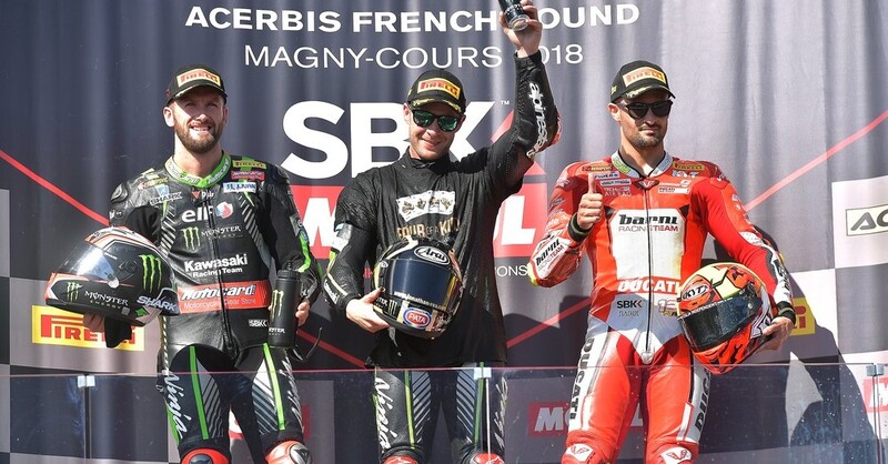 SBK 2018. Rea vince Gara-1 a Magny-Cours ed &egrave; campione del mondo