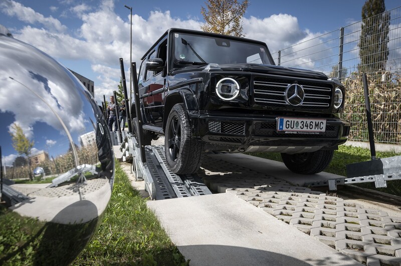 Classe G 2018 nella fabbrica di Graz