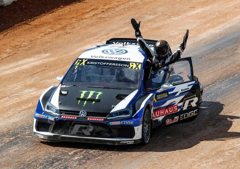 WRX-18. USA. Round 10. Johan Kristoffersson (VW) vince la 9a ed è Campione del Mondo 2018