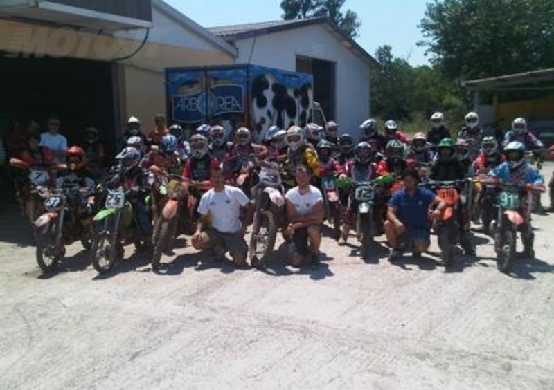 FMI. Il corso di enduro nella bella Arborea