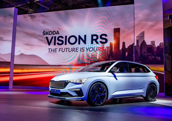 Skoda Vision RS al Salone di Parigi 2018