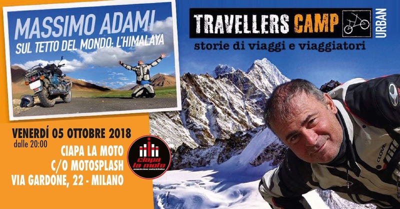 Massimo Adami e l'Himalaya venerd&igrave; da Ciapa la Moto