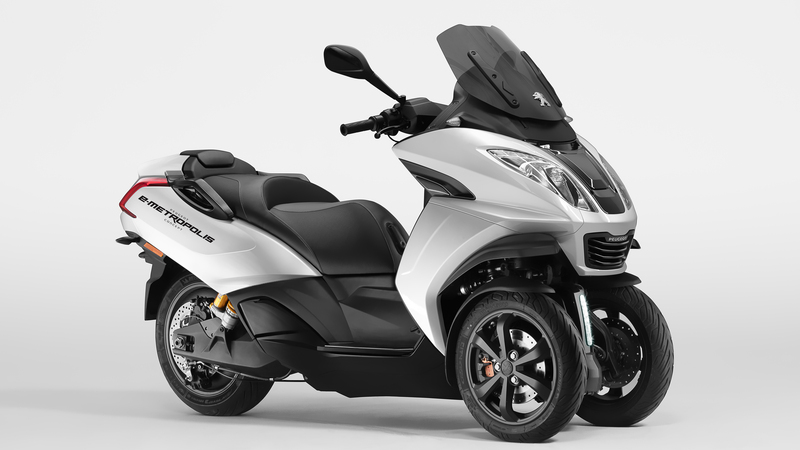 Peugeot concept e-Metropolis, uno scooter 3 ruote per i 120 anni del marchio