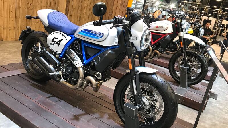 Ducati Scrambler a Intermot 2018: foto e dati (VIDEO)