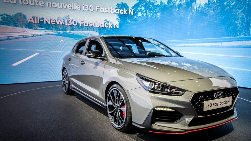 Hyundai i30 Fastback N al Salone di Parigi 2018 [Video]