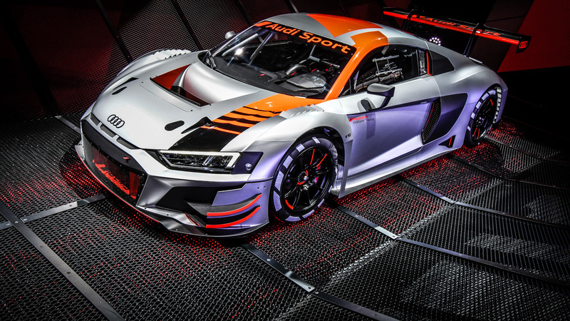 Nuova Audi R8 LMS GT3 al Salone di Parigi 2018 [Video]