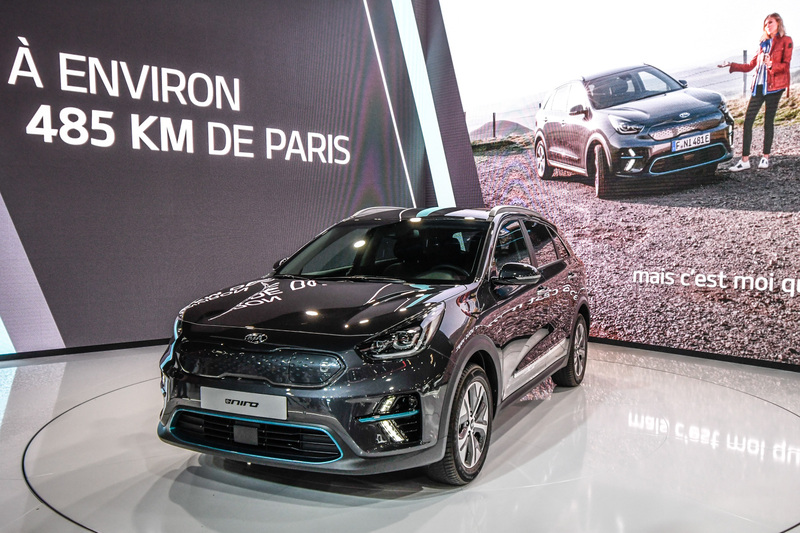 Kia e-Niro al Salone di Parigi 2018 [Video]