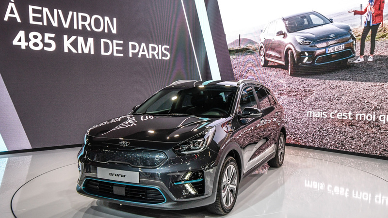 Kia e-Niro al Salone di Parigi 2018 [Video]