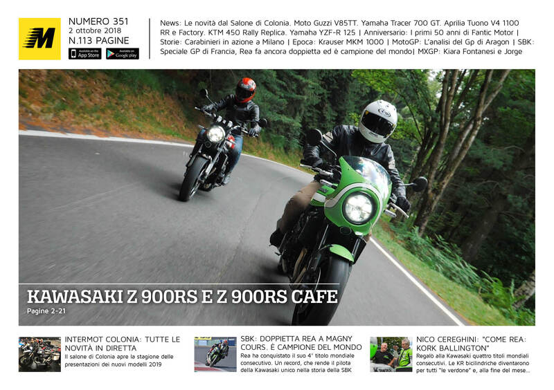 Magazine n&deg; 351, scarica e leggi il meglio di Moto.it 
